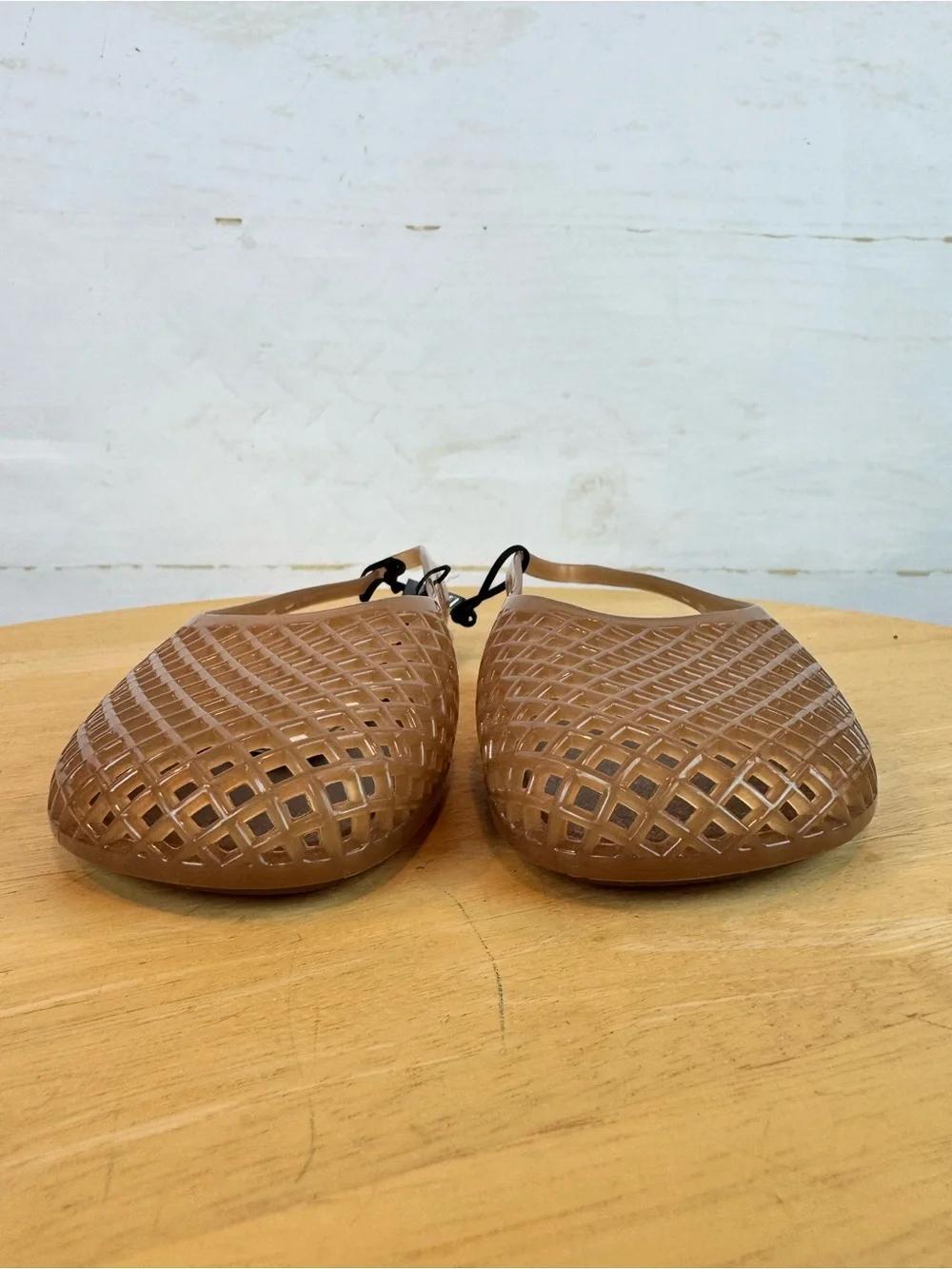 Zara | Brown Slingback Jellies, 7.5 NWT - Picture 3 of 8